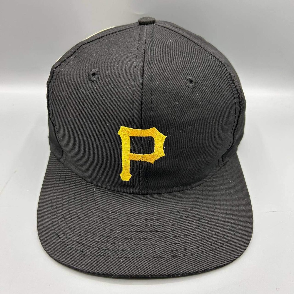 Vintage Pittsburgh Pirates Hat Men Embroidered MLB Logo 7 Snap Back Cap New